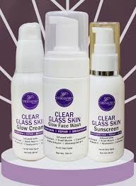 Liquid/cream skin-washing products