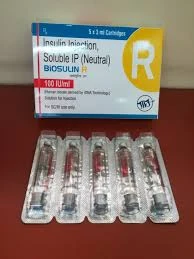 Insulin medicaments (retail)