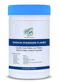 Sodium hydroxide (caustic soda)